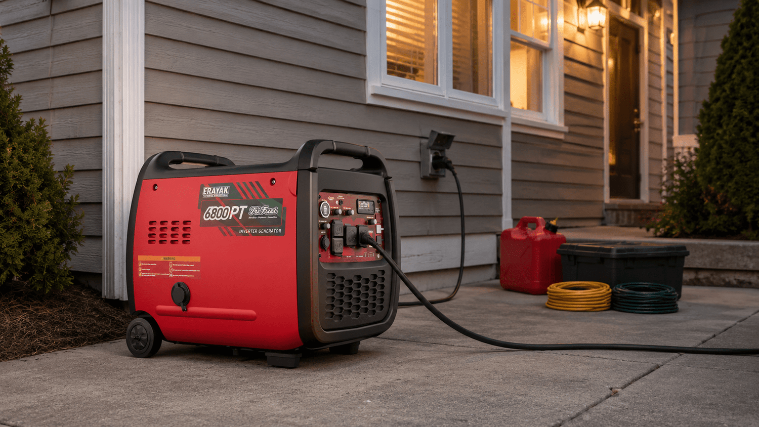 Home Backup Generator Guide: How to Choose, Size, and Use Backup Power Safely - Erayak Power