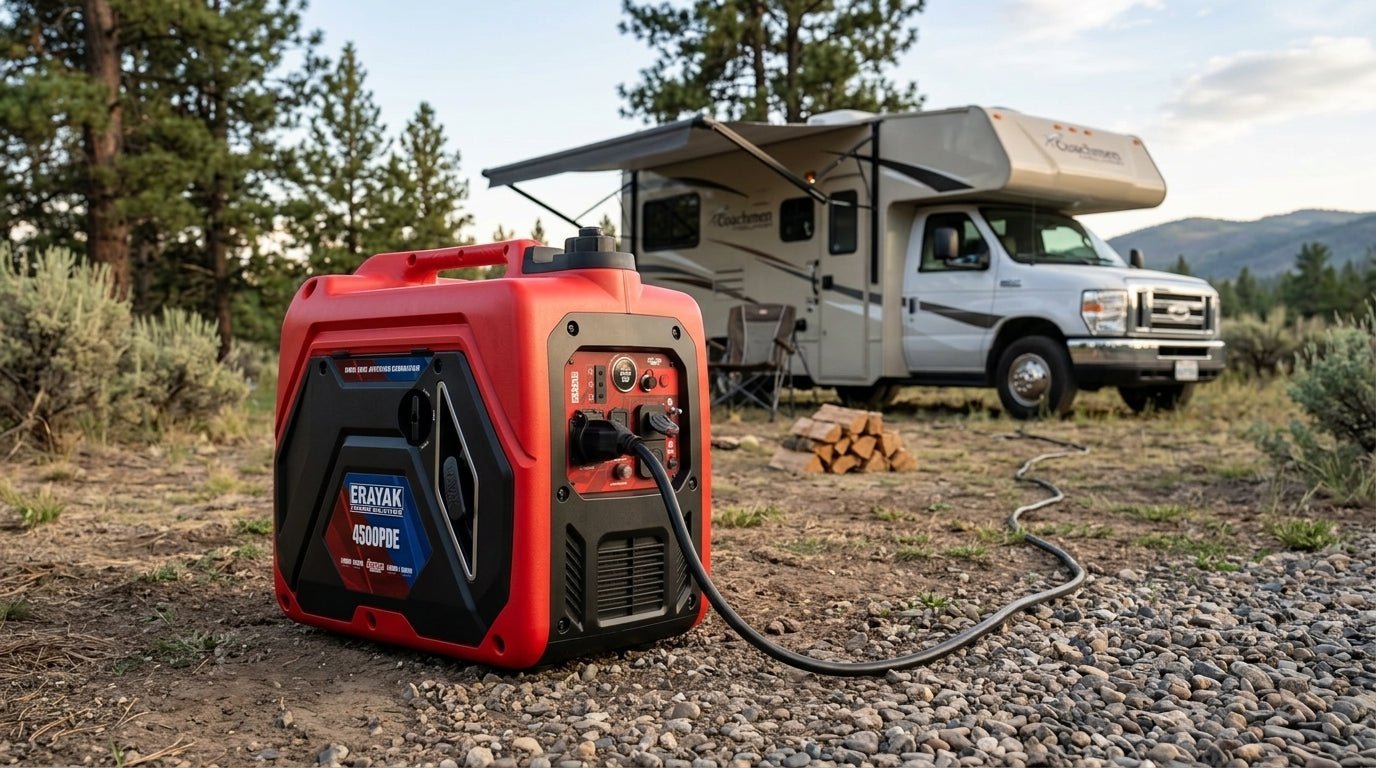 How Long to Charge RV Battery With Generator? Time, Size & Safe Steps - Erayak Power