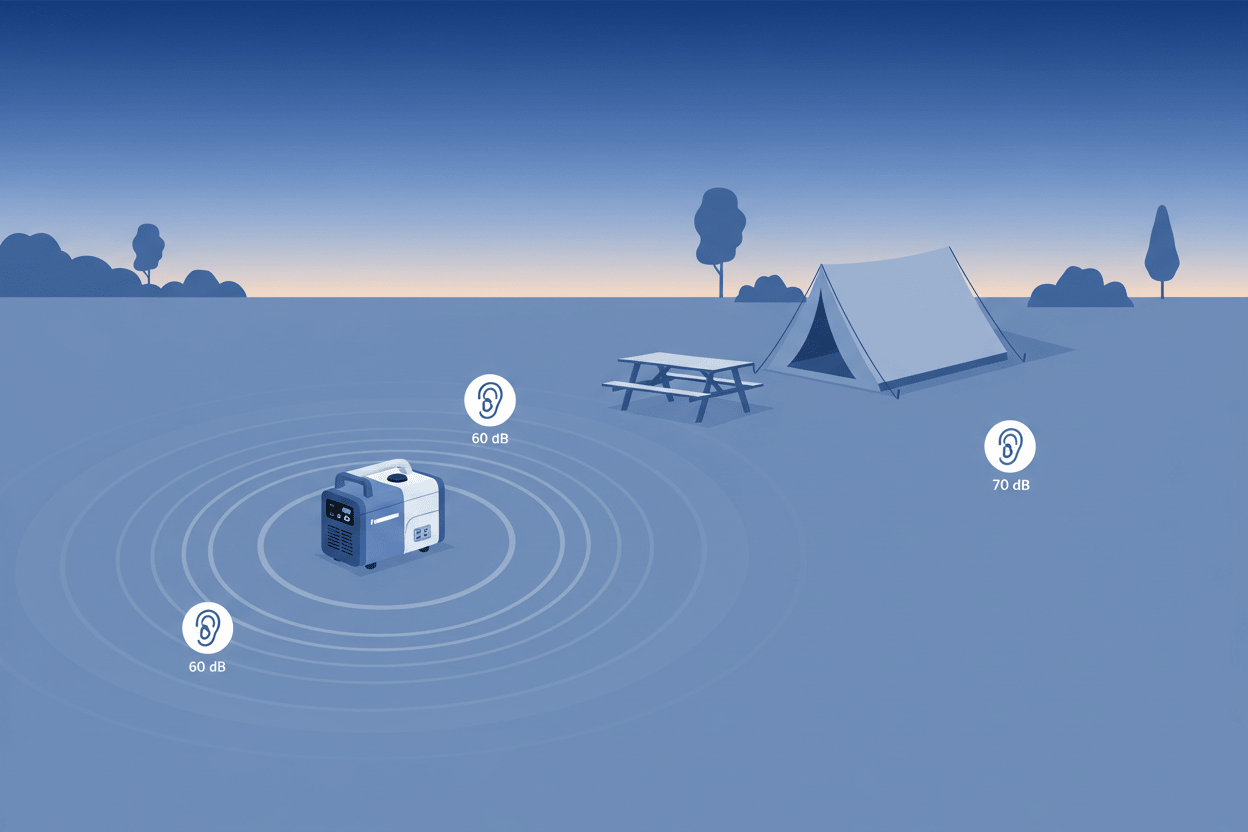 How Quiet Should a Camping Generator Be for a State Park? - Erayak Power