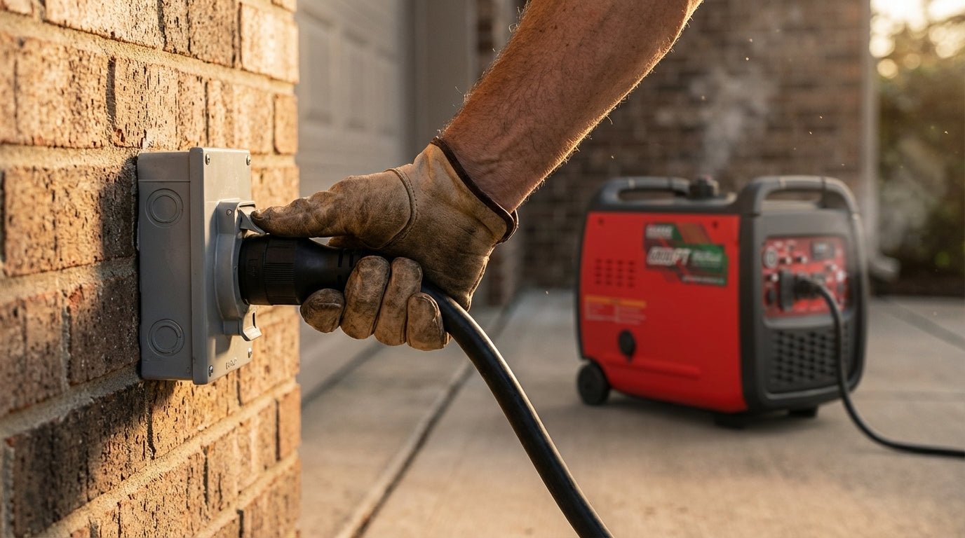 How to Connect a Portable Generator to a House [2026 Guide] - Erayak Power
