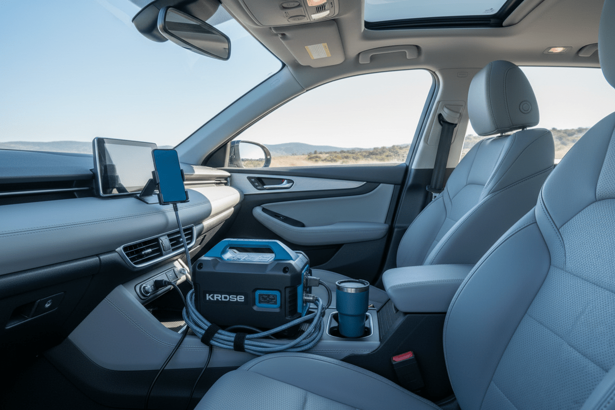 How to Keep Your Car Organized During Road Trips - Erayak Power