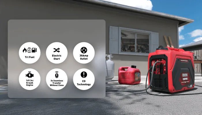 Hybrid Off-Grid Power Systems: Why Solar Alone Isn't Enough & The Role of Tri Fuel Inverter Generator - Erayak Power