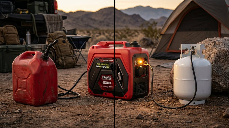 Inverter Generator Fuel Consumption Explained [2026 Guide] - Erayak Power