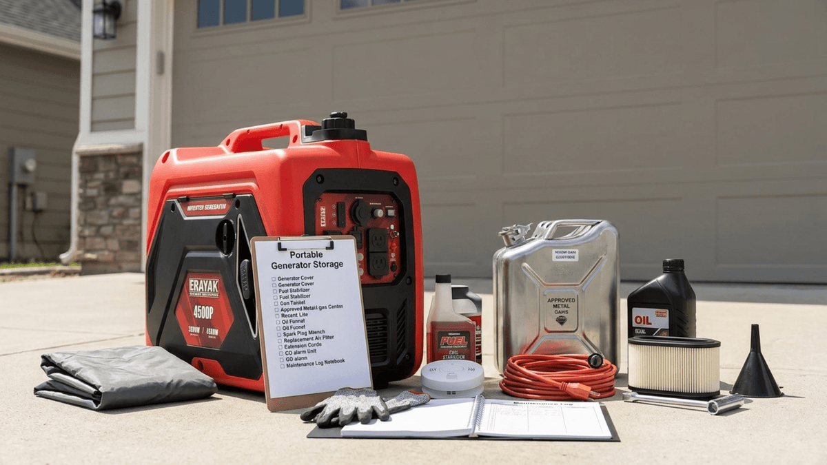 Off-grid Cabin Generator Maintenance: A Practical Checklist - Erayak Power