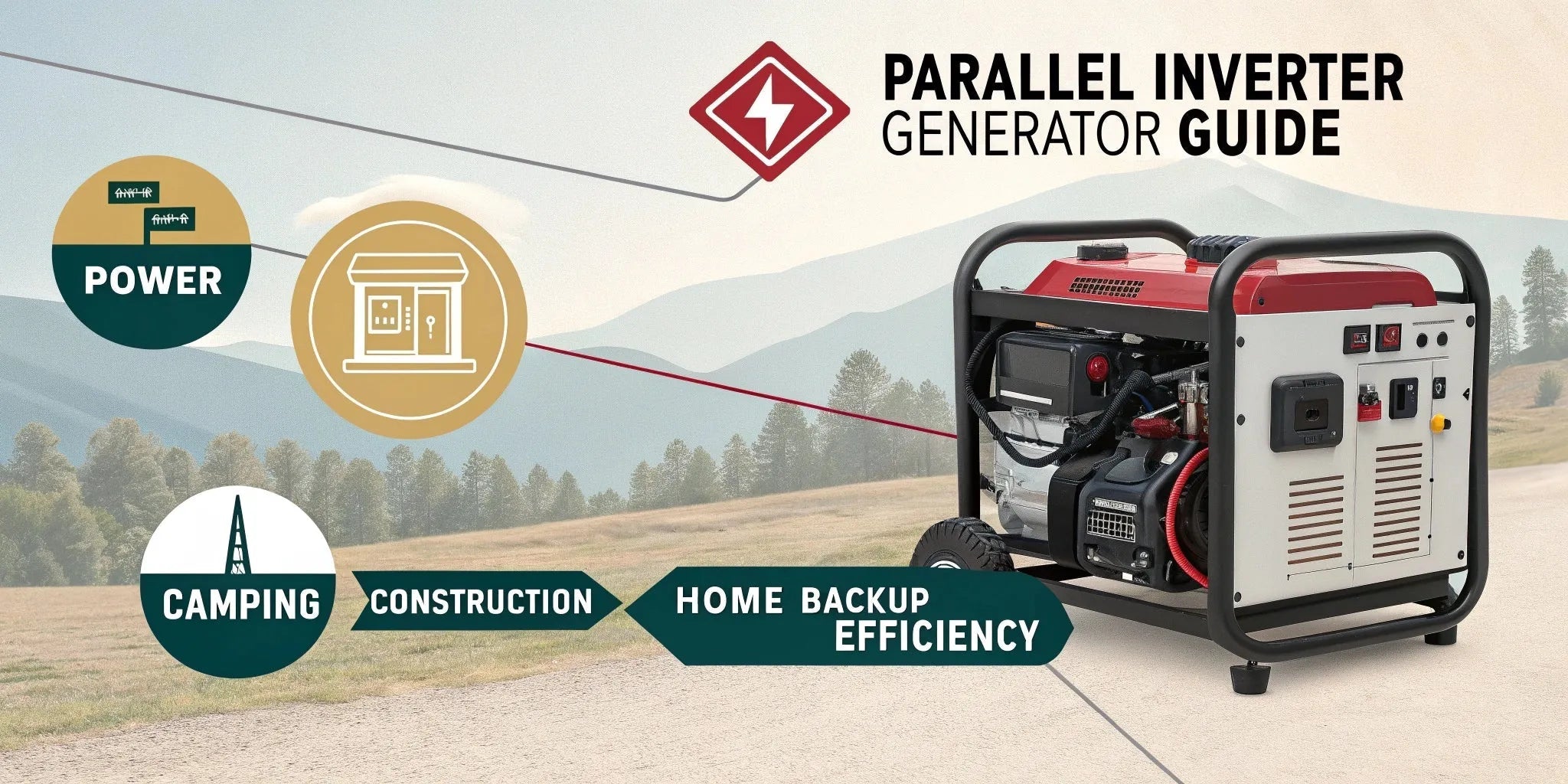 Parallel Inverter Generator Guide: Power & Efficiency - Erayak Power