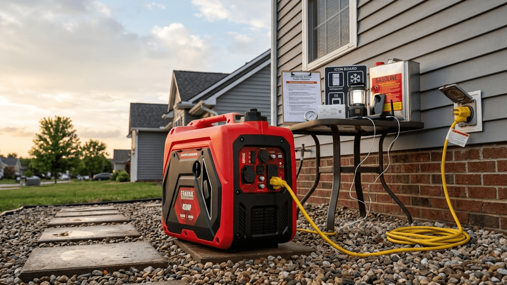 Refrigerator Backup Power: What Size Generator Keeps Food Safe During an Outage? - Erayak Power