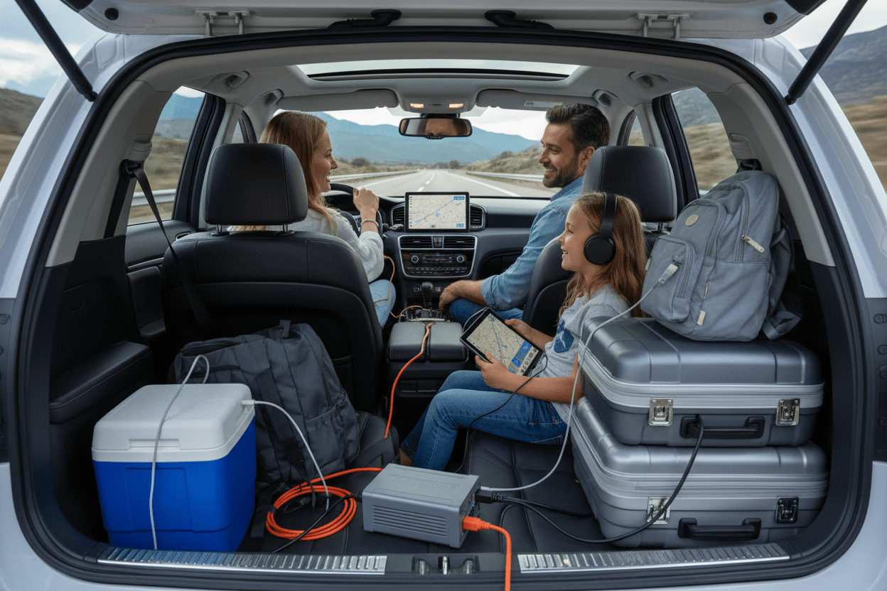 Road Trip Car Charging Setup Guide - Erayak Power