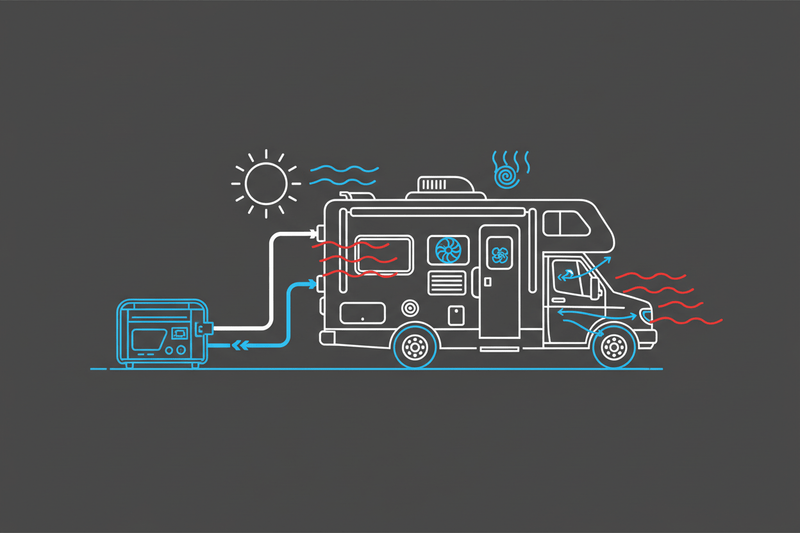 Running an RV Air Conditioner With a Generator: What You Need to Know - Erayak Power