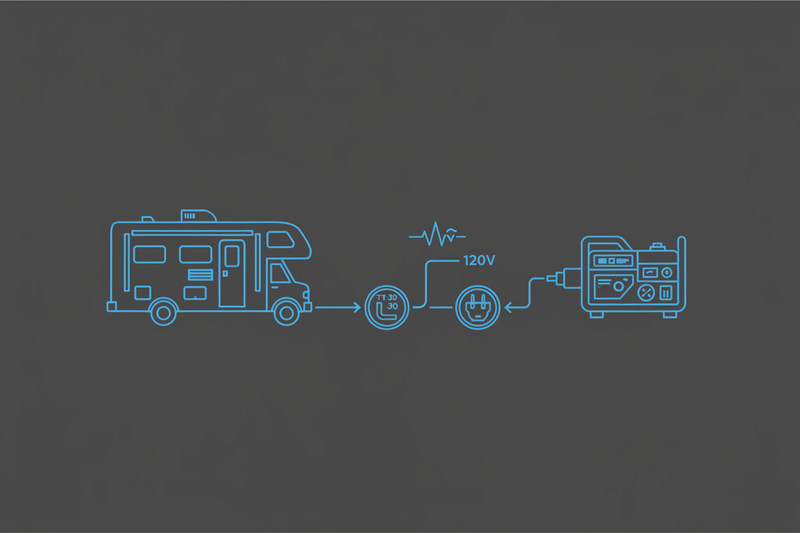 RV Generator Connections: Understanding 30A vs 50A Power - Erayak Power