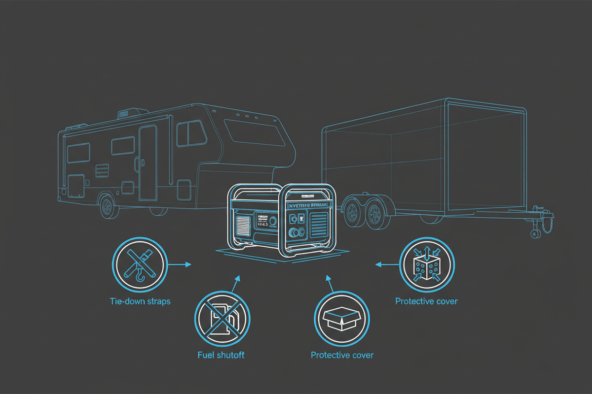 RV Generator Storage and Transport Guide