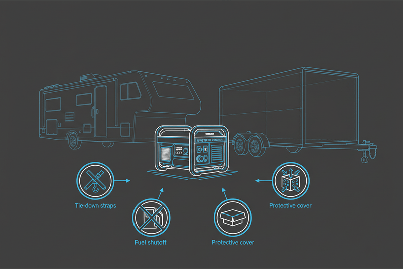 RV Generator Storage and Transport: How to Protect Your Equipment - Erayak Power