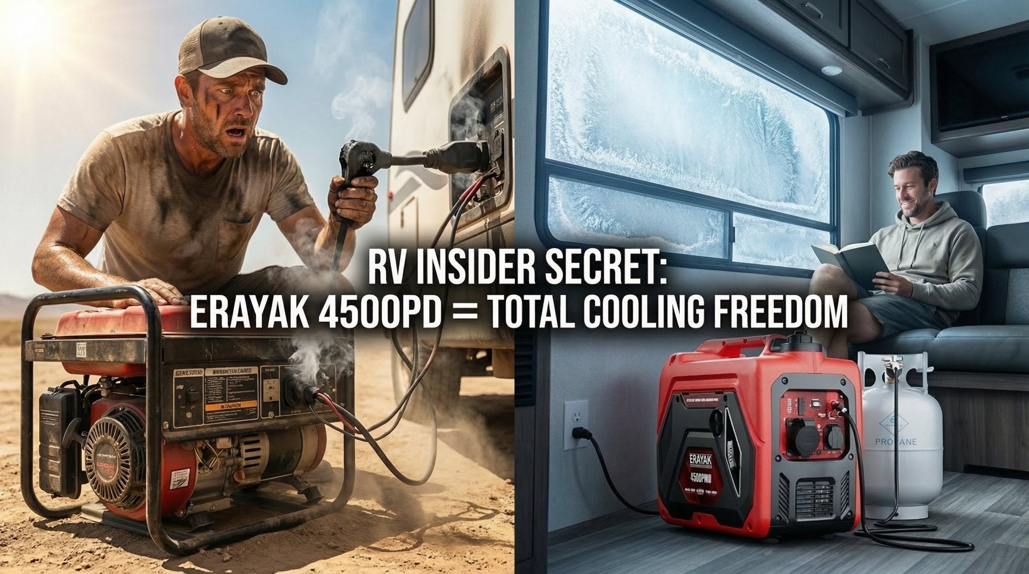 The 3000-Watt Trap: Why 90% of Campers Are Secretly Destroying Their RV Air Conditioners - Erayak Power