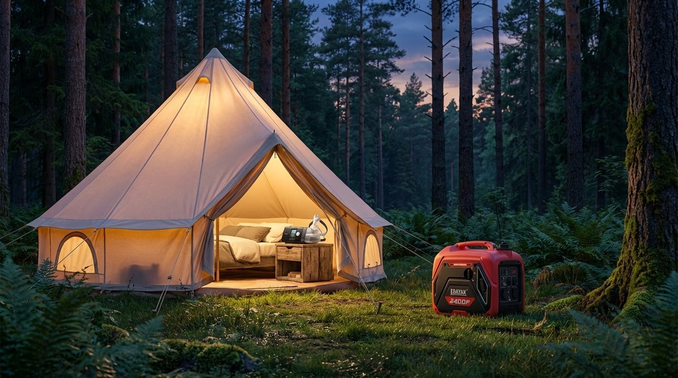 The Best Quiet Generator for CPAP Camping in [2026]: Protect Your Health - Erayak Power