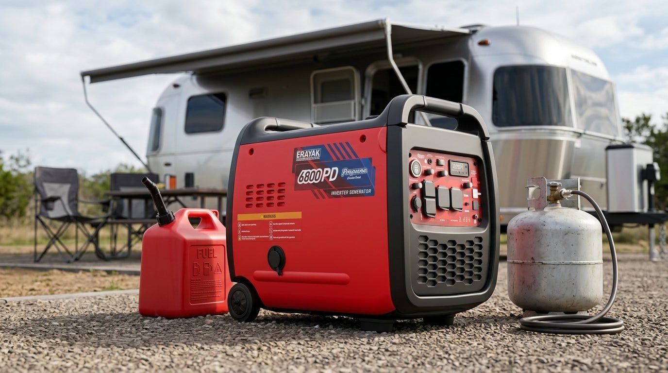 What Size Generator Do I Need for My Camper? Pop-Up & 30 Amp Chart - Erayak Power