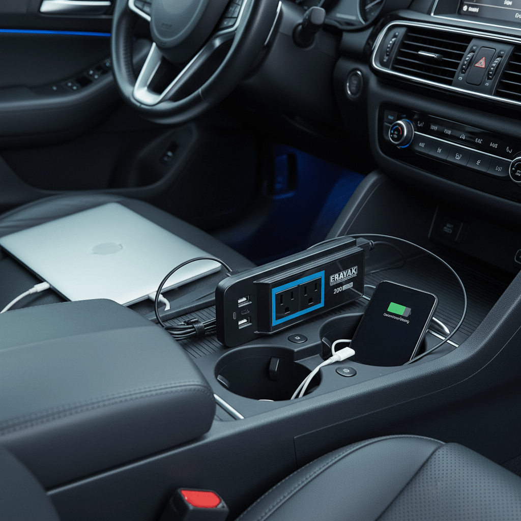 Why Every Car Needs a 12V Car Inverter - Erayak Power