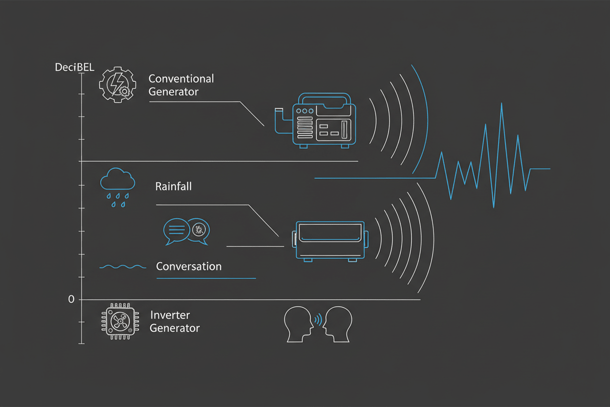 Why Inverter Generators Are Quieter for Home Backup Use - Erayak Power