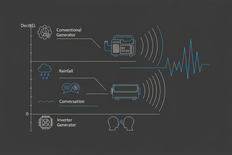 Why Inverter Generators Are Quieter for Home Backup Use - Erayak Power