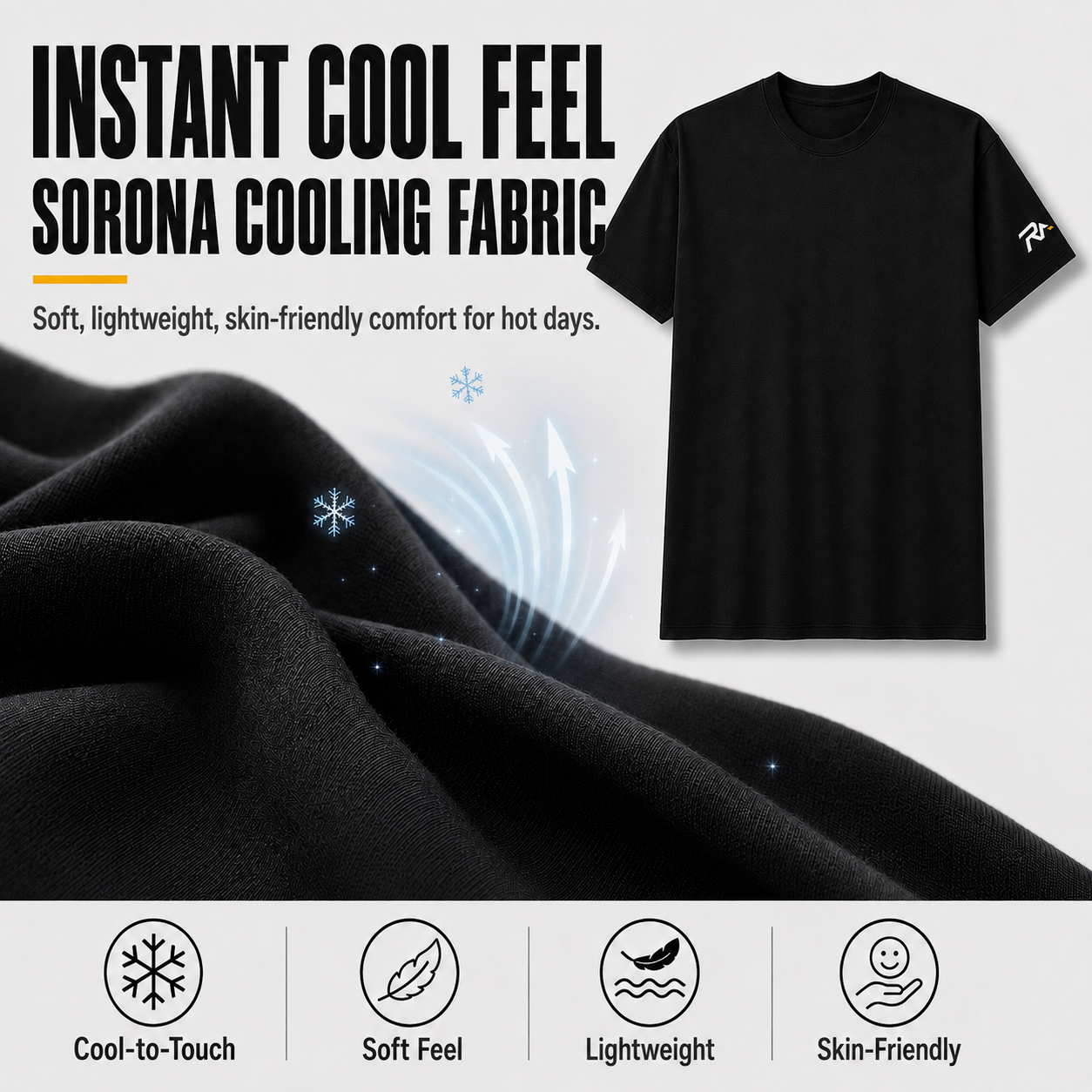 ERAYAK UPF 50+ Quick-Dry Breathable Outdoor Performance T-Shirt