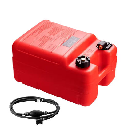 Marine Fuel Tank, 6.34 Gal., Portable Boat Fuel Gas Tank for Outboard Engine Boats, Outboard Marine Boat Fuel Tank