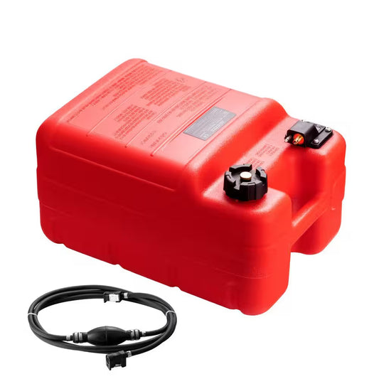 Marine Fuel Tank, 6.34 Gal., Portable Boat Fuel Gas Tank for Outboard Engine Boats, Outboard Marine Boat Fuel Tank