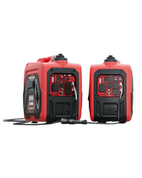 Erayak 4500W Dual Fuel Inverter Generators Dual Bundle with Parallel Kit for RV & Home Backup