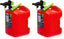 Scepter FSCG552 Fuel Container with Spill Proof SmartControl Spout with Bonus Funnel, Rear Handle Red Gas Can, 5 Gallon