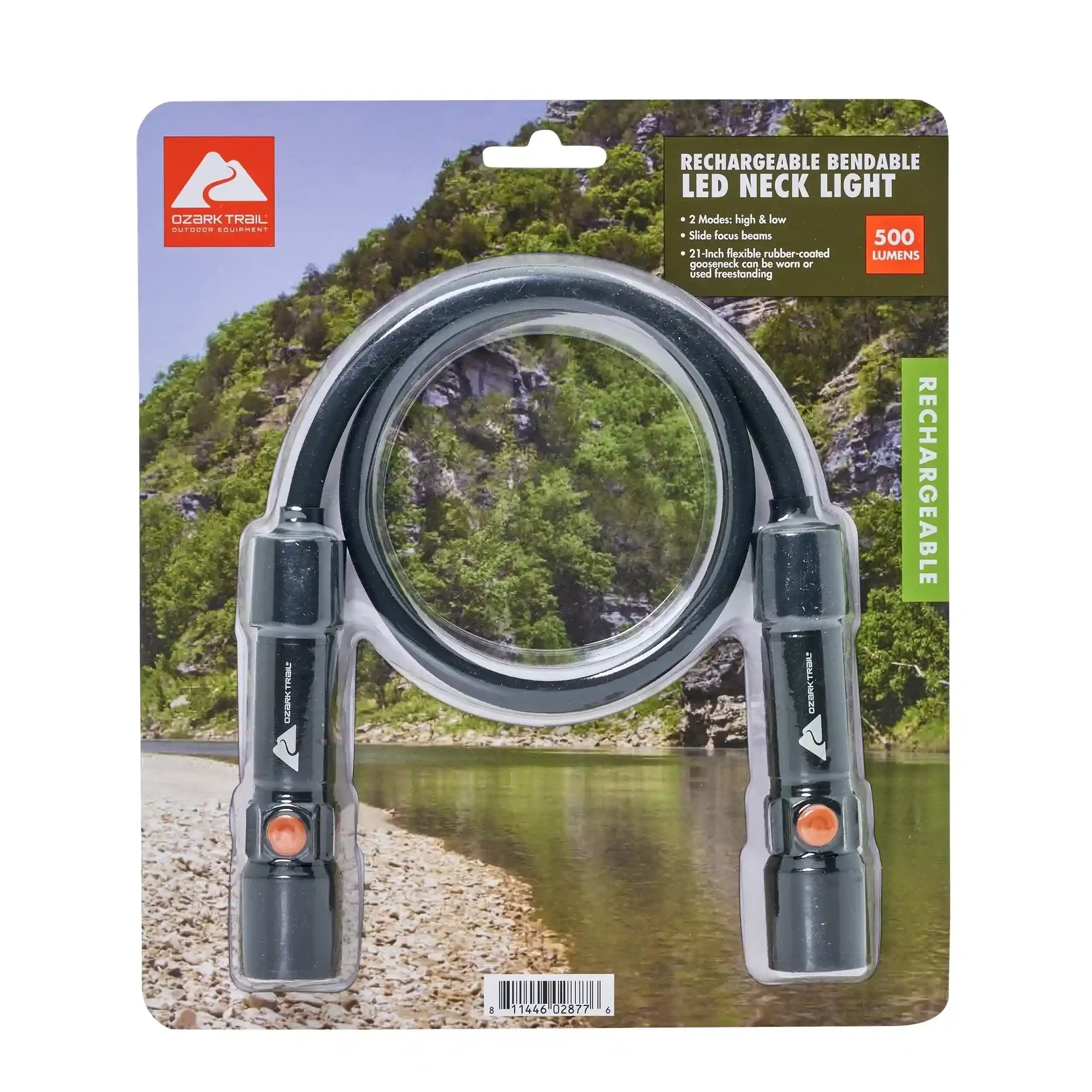 500 Lumen Rechargeable Neck Light – Hands-Free, Adjustable & Durable for Outdoor & Work Use