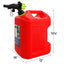 Scepter FSCG552 Fuel Container with Spill Proof SmartControl Spout with Bonus Funnel, Rear Handle Red Gas Can, 5 Gallon