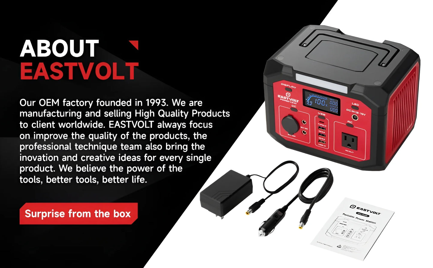 Portable Power Station 240W, 201.6Wh/56000Mah Lithium-Ion Battery with 110V AC Outlet, Solar Generator (Solar Panel Optional) for Emergencies Home and Outdoor Camping