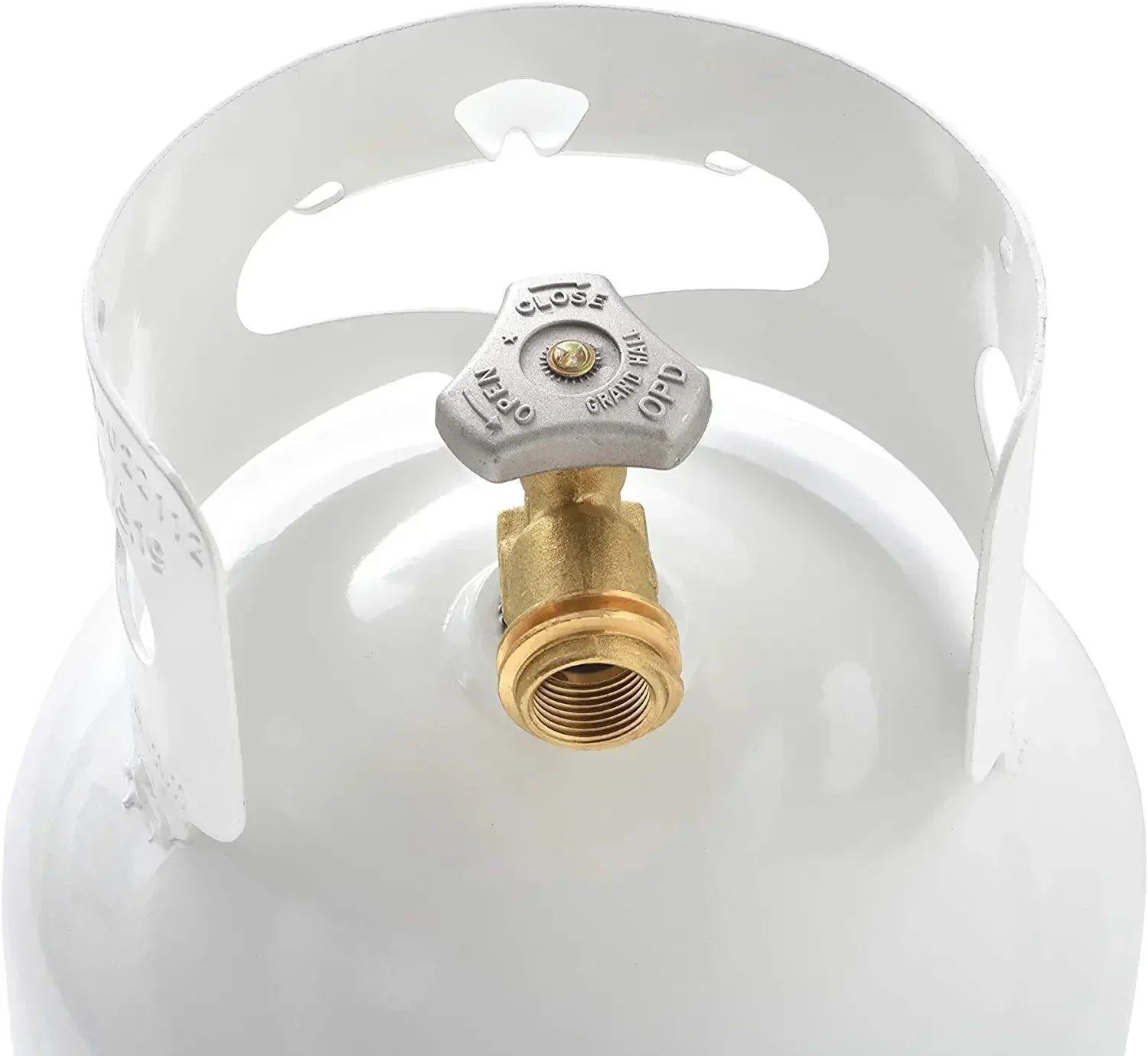 10LB Empty Steel Propane Tank LP Cylinder W/ Type1 OPD Valve, for Grills & Bbqs