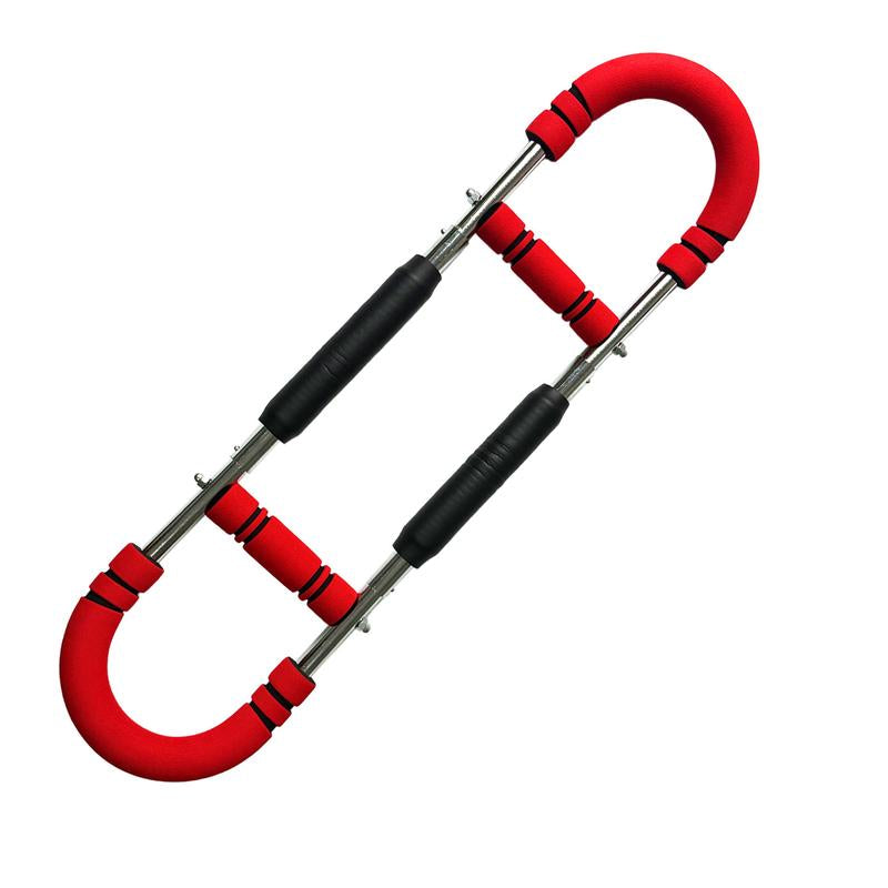 Adjustable Resistance Arm Trainer - Strengthen Chest & Arms with Portable Power Twister Bar (60-110LBS) for Home Fitness