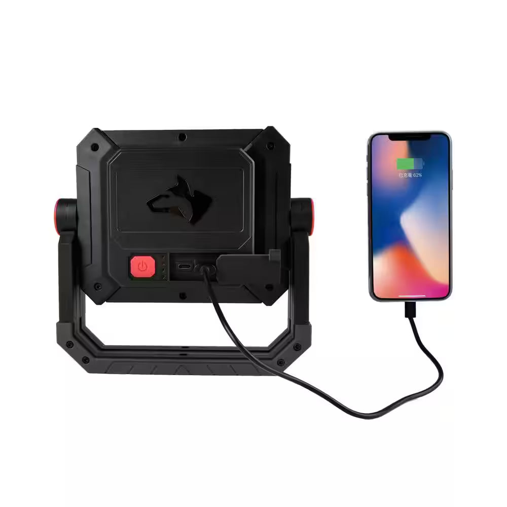 2000 Lumens Rechargeable LED Work Light