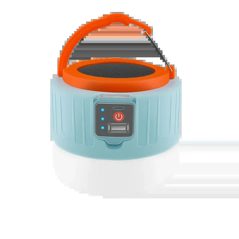 Solar Camping Lantern Solar Camping LED Light, Outdoor Camping LED Light with Remote Control, Power Bank for Camping Climbing Fishing Outdoor Activity