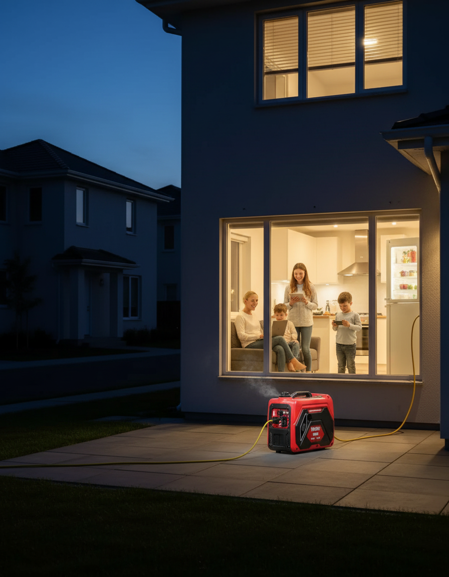 Erayak 4500W Generator Home Emergency Backup Power - Portable Inverter Generator for Power Outages