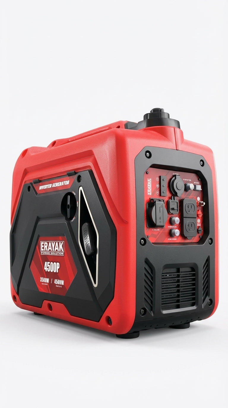 Erayak 4500P gas inverter generator for 30 amp RV camping