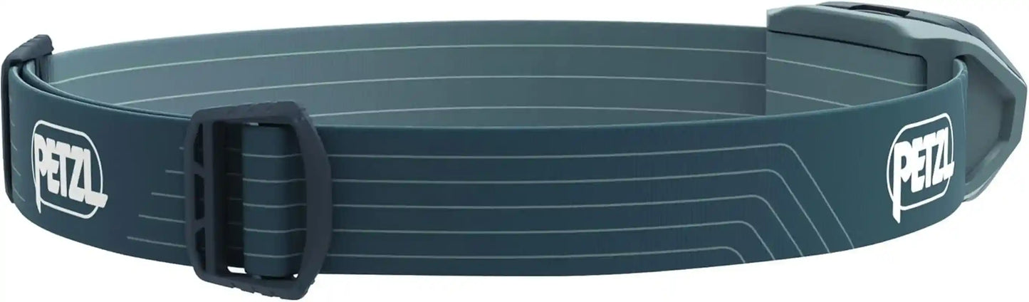 PETZL Tikka Headlamp - Compact 350 Lumen Light with Red Lighting, for Hiking, Climbing, Running, and Camping - Grey