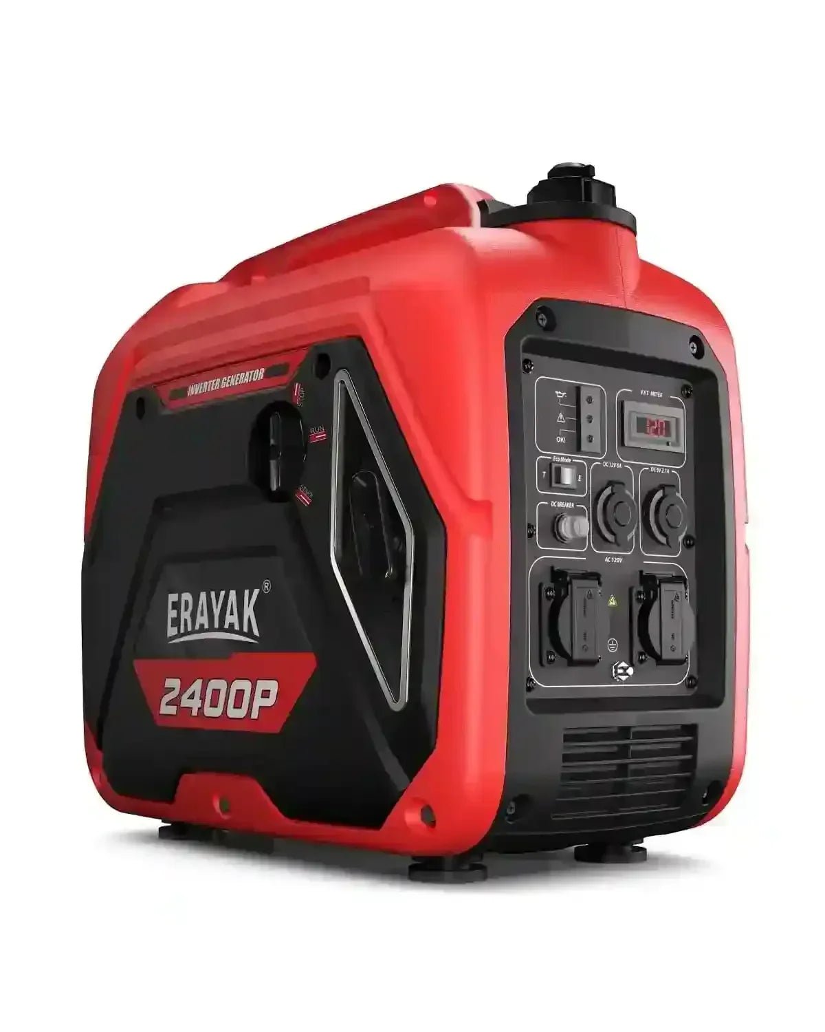 Certified Refurbished | Erayak 2400P Inverter Generator – Factory Renewed, Same Reliable Power at a Lower Price - Erayak Power