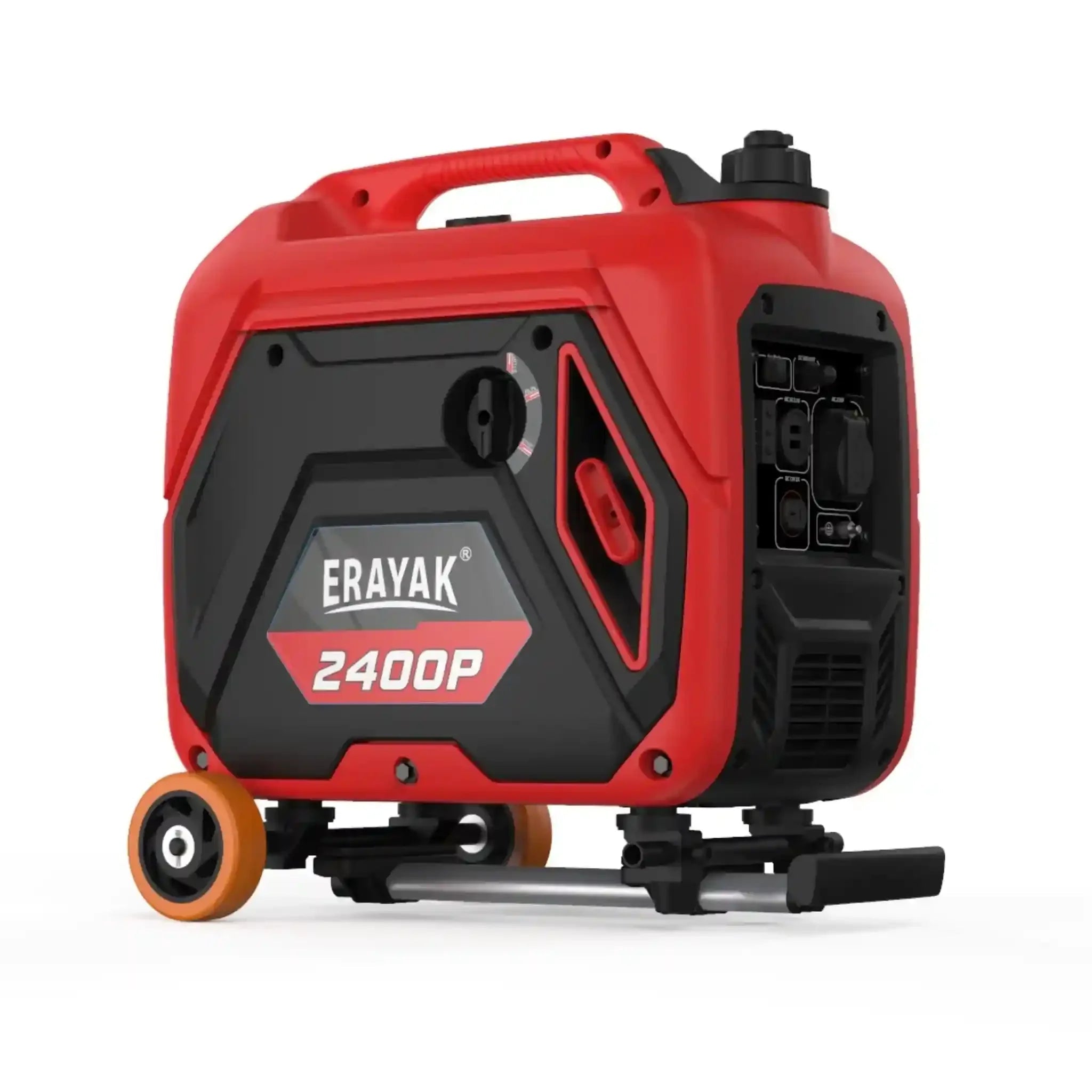 Erayak 2400P Portable Inverter Generator + Wheel Kit - Erayak Power - 2400P&GTR