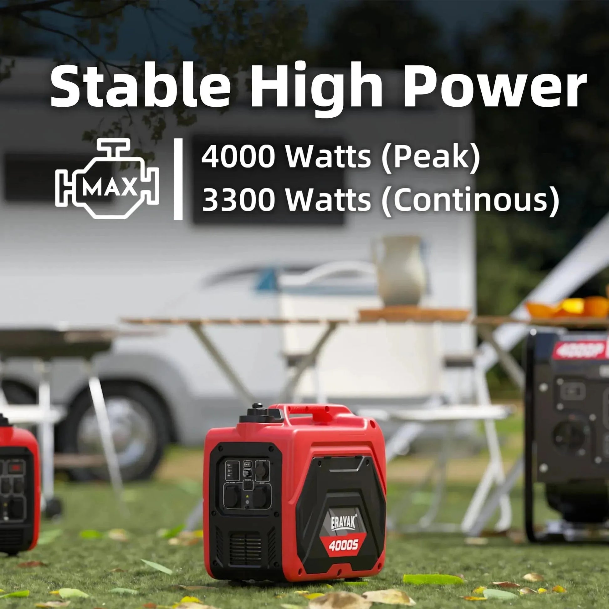Erayak 4000S Portable Inverter Generator - Reliable Power for Home, RV, and Emergencies - Erayak Power