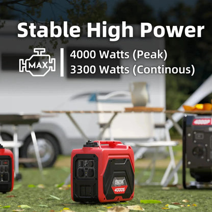 Erayak 4000S Portable Inverter Generator - Reliable Power for Home, RV, and Emergencies - Erayak Power