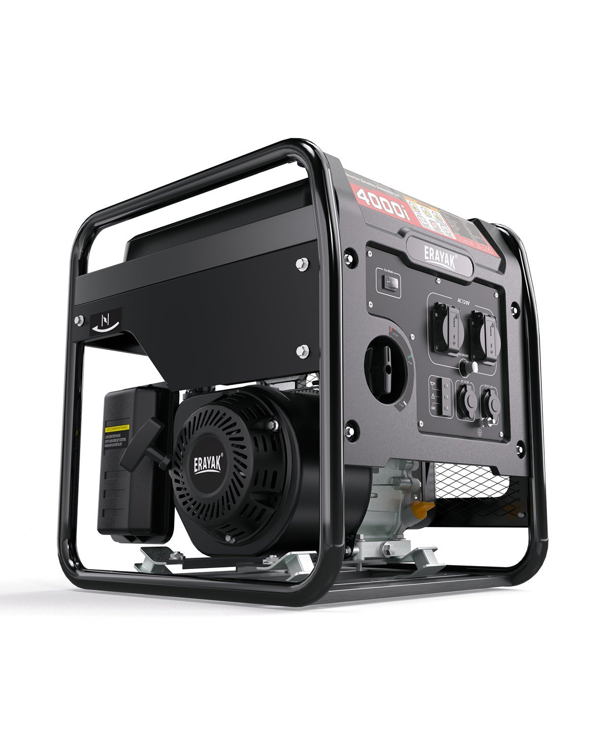 ERAYAK 4000W Gas Inverter Generator for RV, Camping & Home Essentials