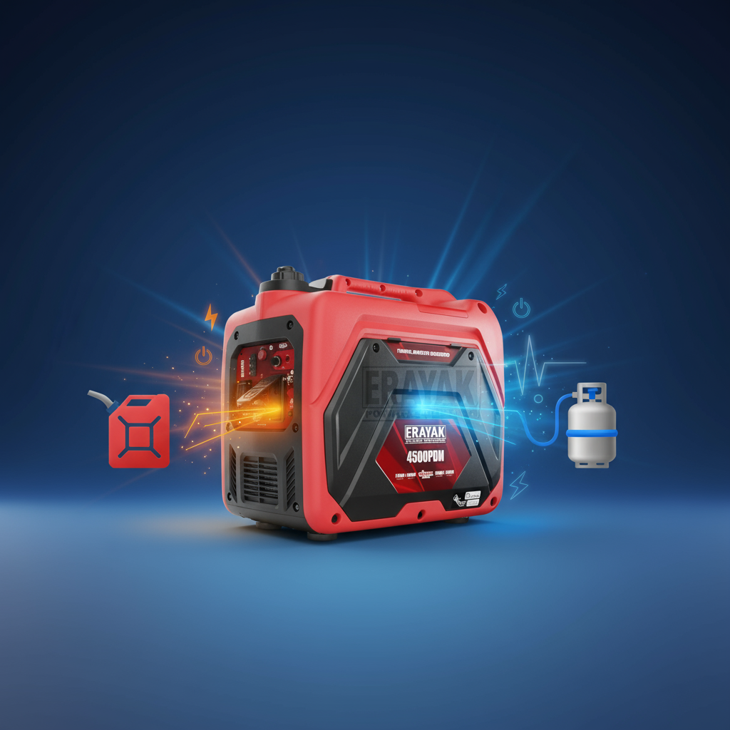 Erayak 4500PD dual fuel generator
