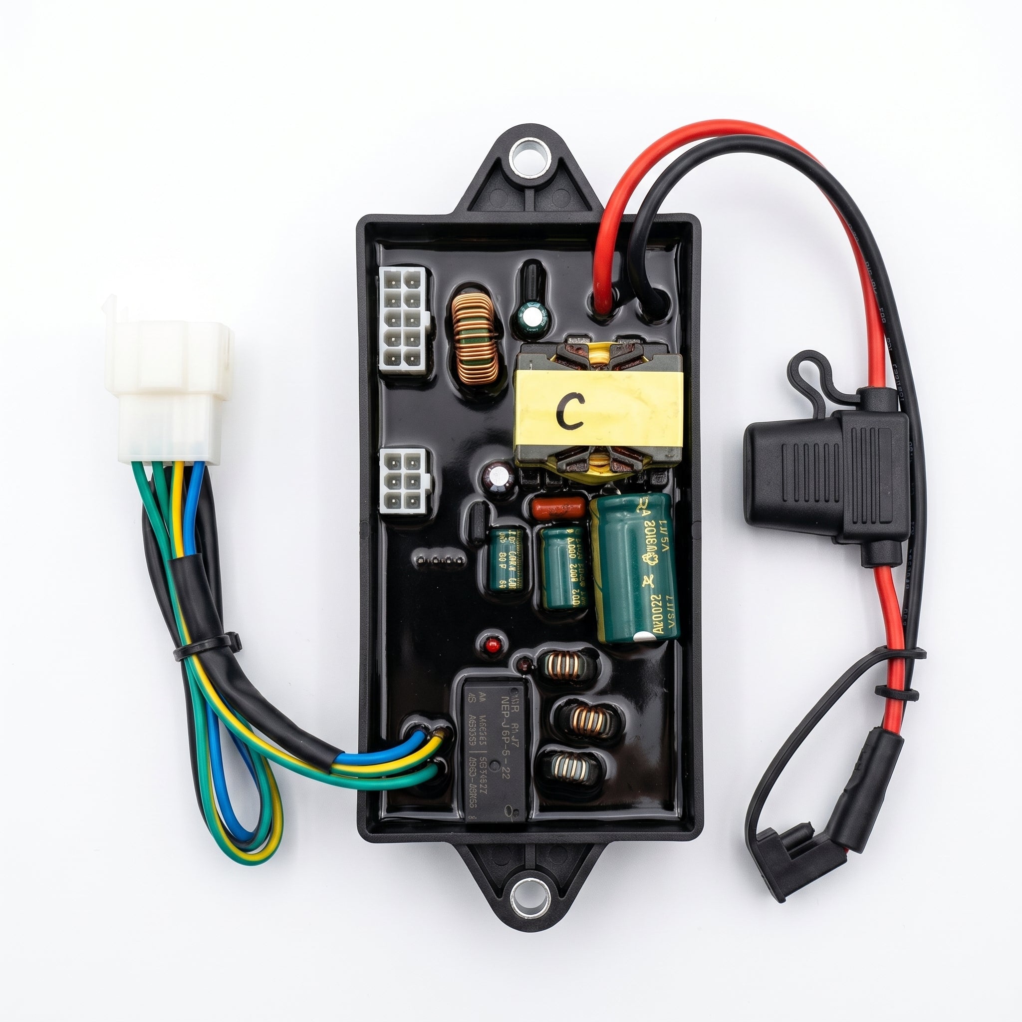 ERAYAK 4500PDE AVR Voltage Regulator Module Replacement for 4500W Inverter Generator – OEM Generator Control Module Assembly - Erayak Power - 