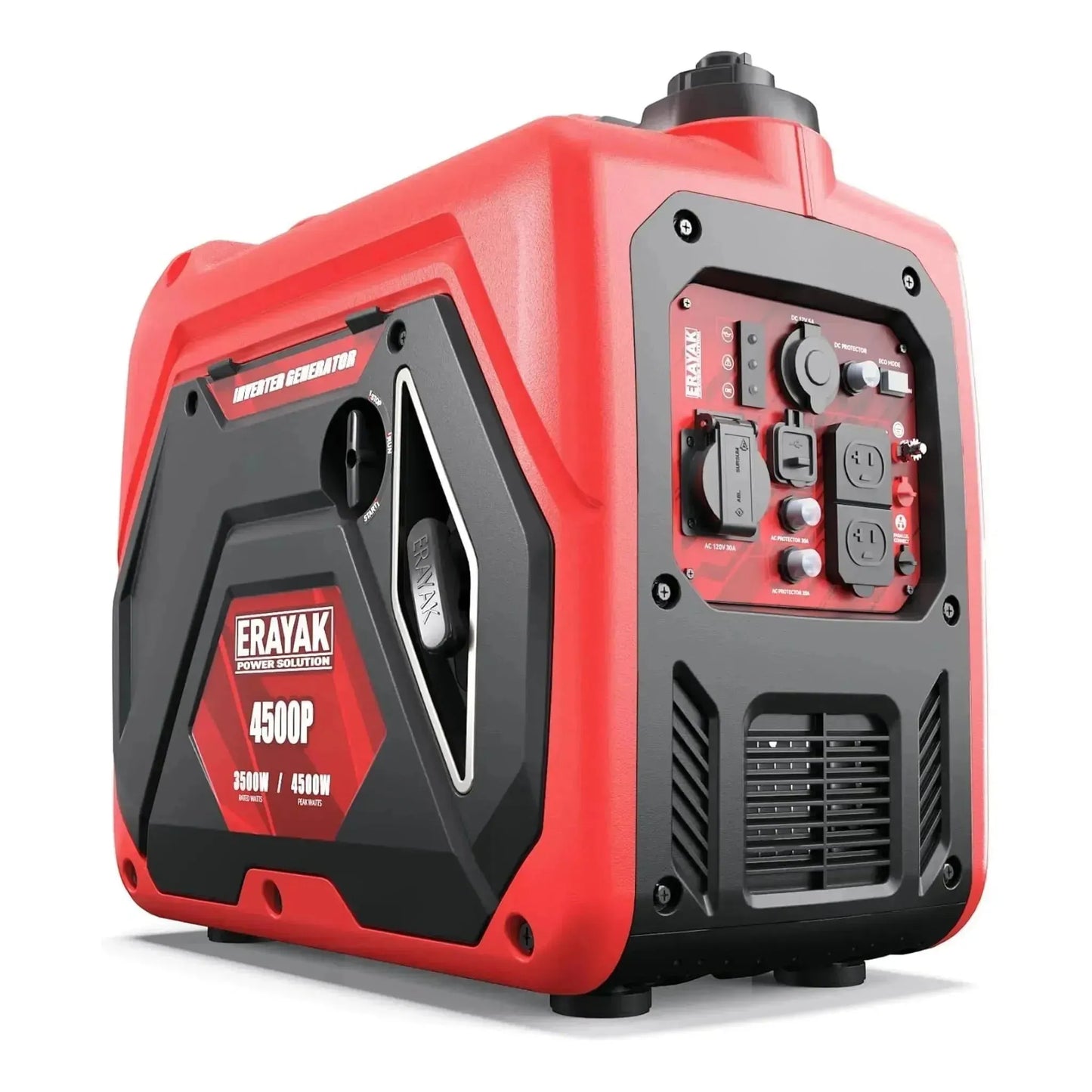 Erayak 4500W Portable Inverter Generator – Quiet, Reliable Power for RV & Home | 4500P - Erayak Power