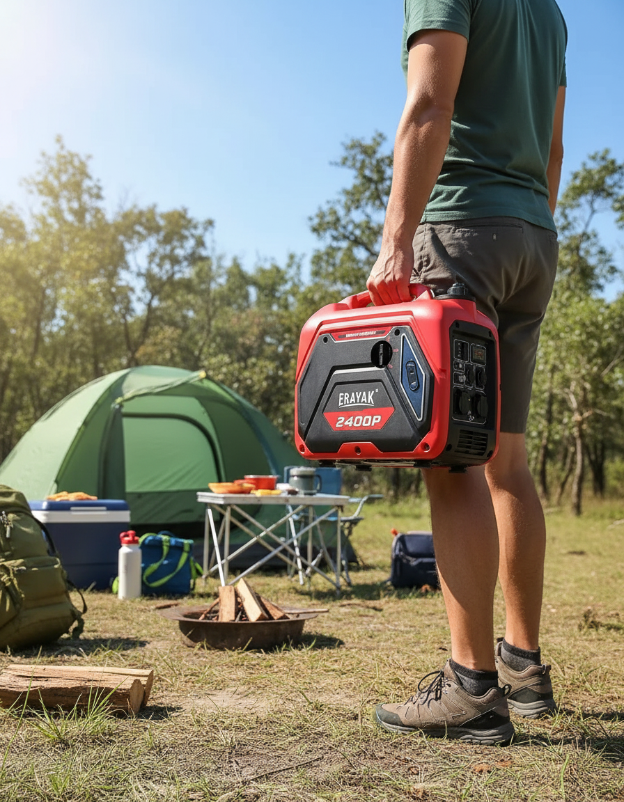 Erayak Generator Portability - One-Handed Carry