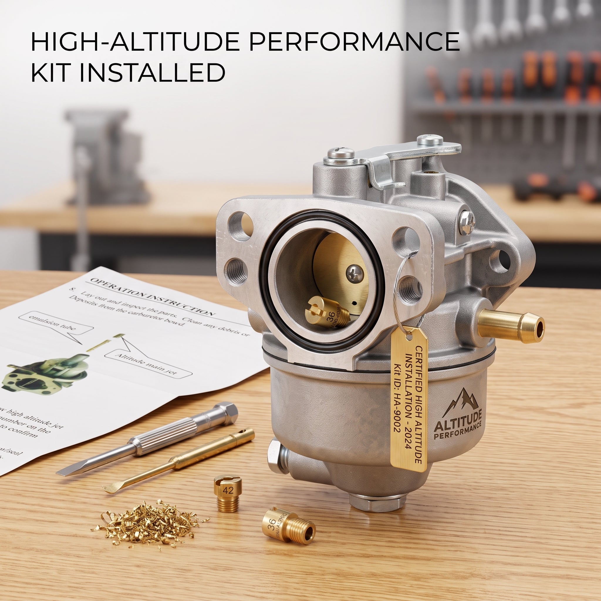ERAYAK High Altitude Jet Replacement Kit for 2400P Inverter Generator (3000–12000 ft) - Erayak Power - EK-HAK-2400P