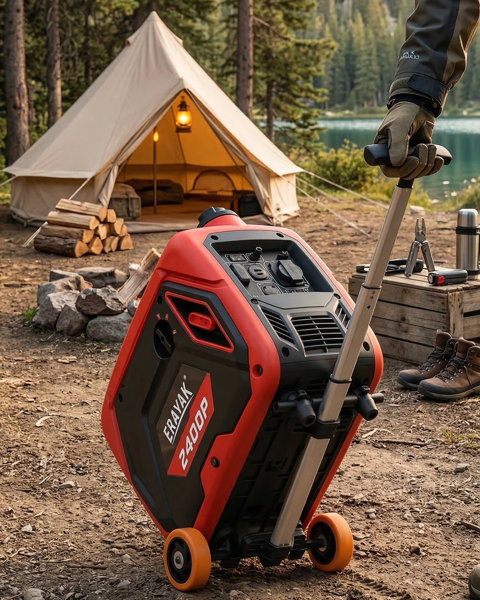 Erayak Portable Inverter Generator Wheel Kit - Erayak Power