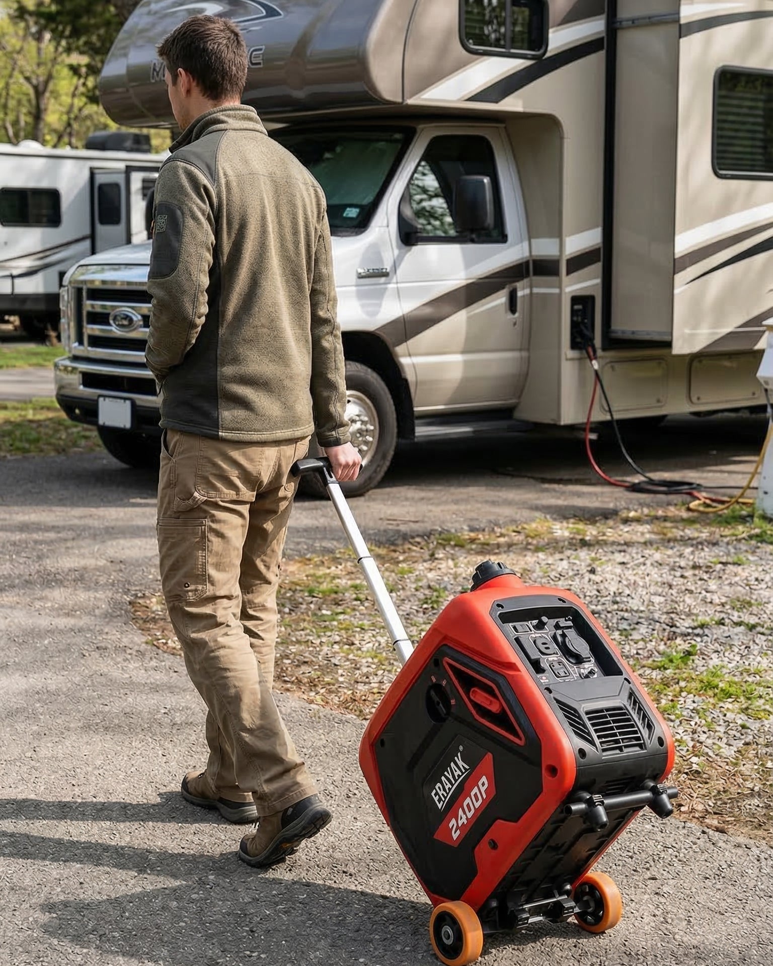 Erayak Portable Inverter Generator Wheel Kit - Erayak Power