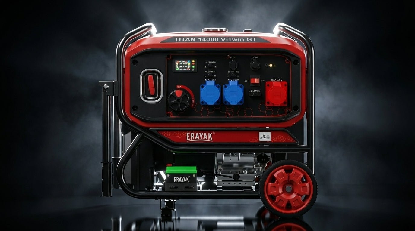 Erayak Titan Open - Frame Inverter Generator | 9kW - 13kW Whole Home Backup - Erayak Power