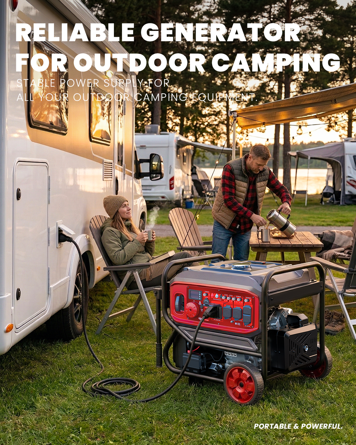 Erayak Titan Open - Frame Inverter Generator | 9kW - 13kW Whole Home Backup - Erayak Power